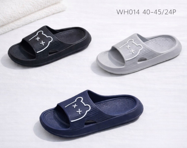 Klapki męskie Roz 40-45/ 24 par 1